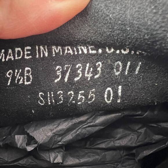 NIB Shind!gs Women's Black Combat Boots Chunky Vibram Sole Lug Tread   Sz. 9.5B - Picture 15 of 16